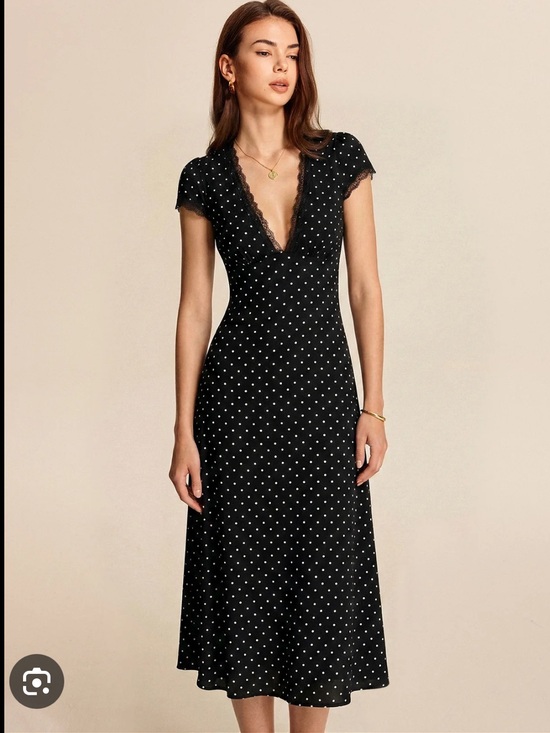 Commense | Dresses | Commense Polka Dot Dress | Poshmark